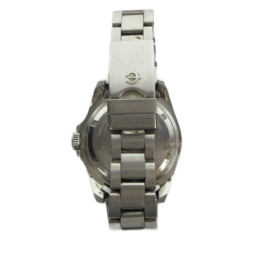 エルジン ELGIN FK-272 腕時計 ウォッチ クォーツ 黒文字盤 カレンダー