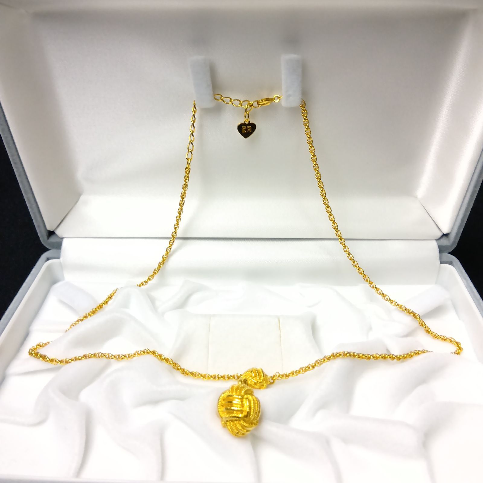 SONIA RYKIEL] ソニアリキエル ネックレス ゴールド ノット 結び目 15g 