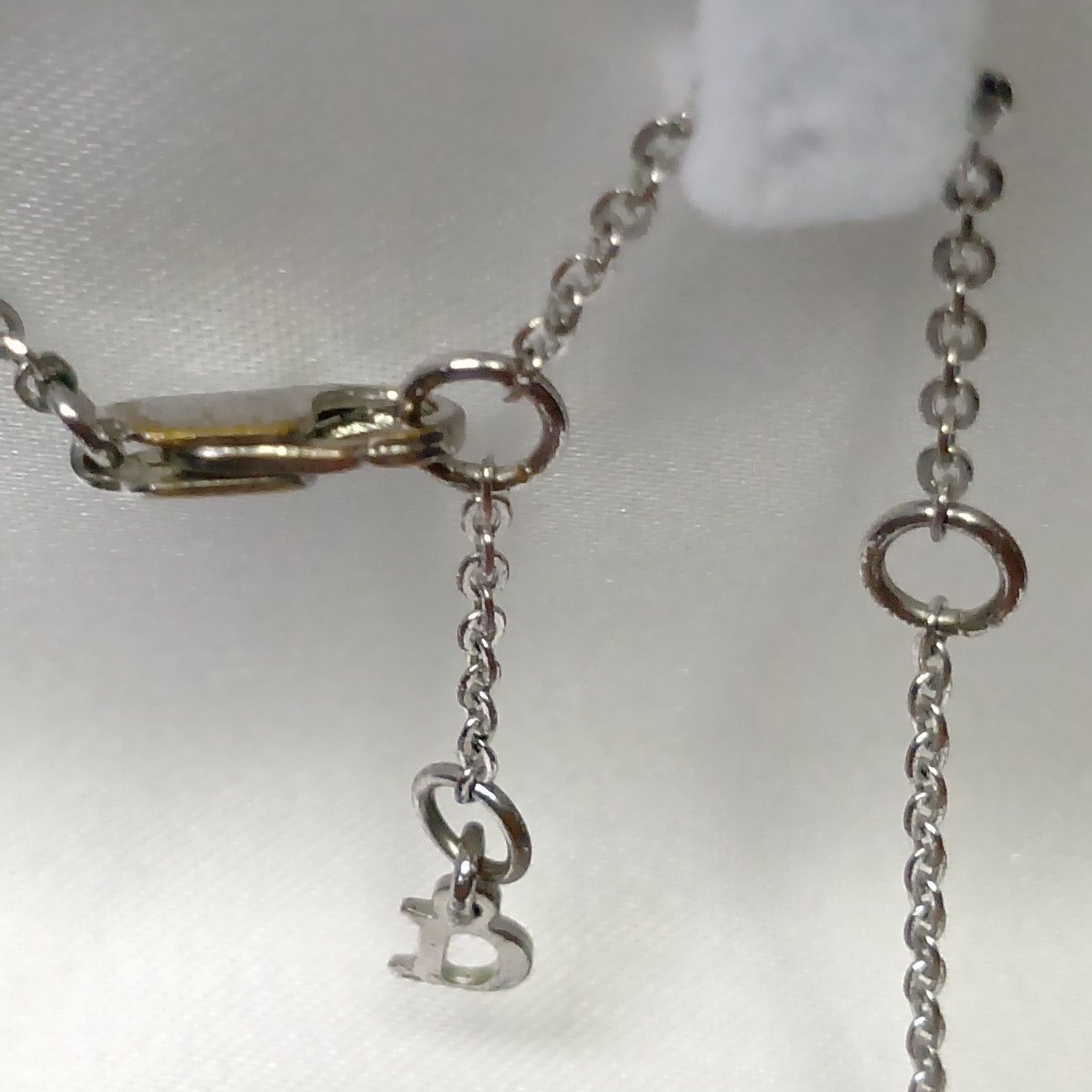 Christian Dior] クリスチャンディオール ネックレス ロゴ ライン