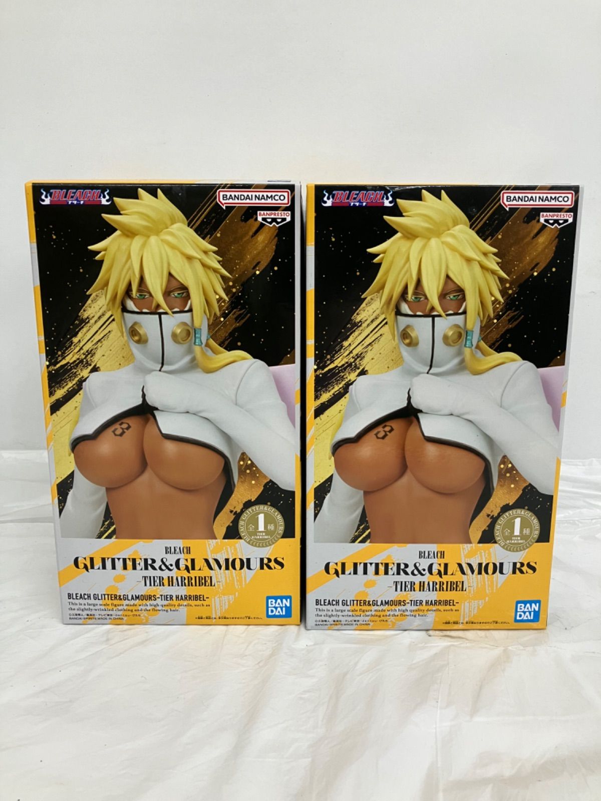 未開封 BLEACH GLITTER GLAMOURS ハリベル フィギュア 2個セット
