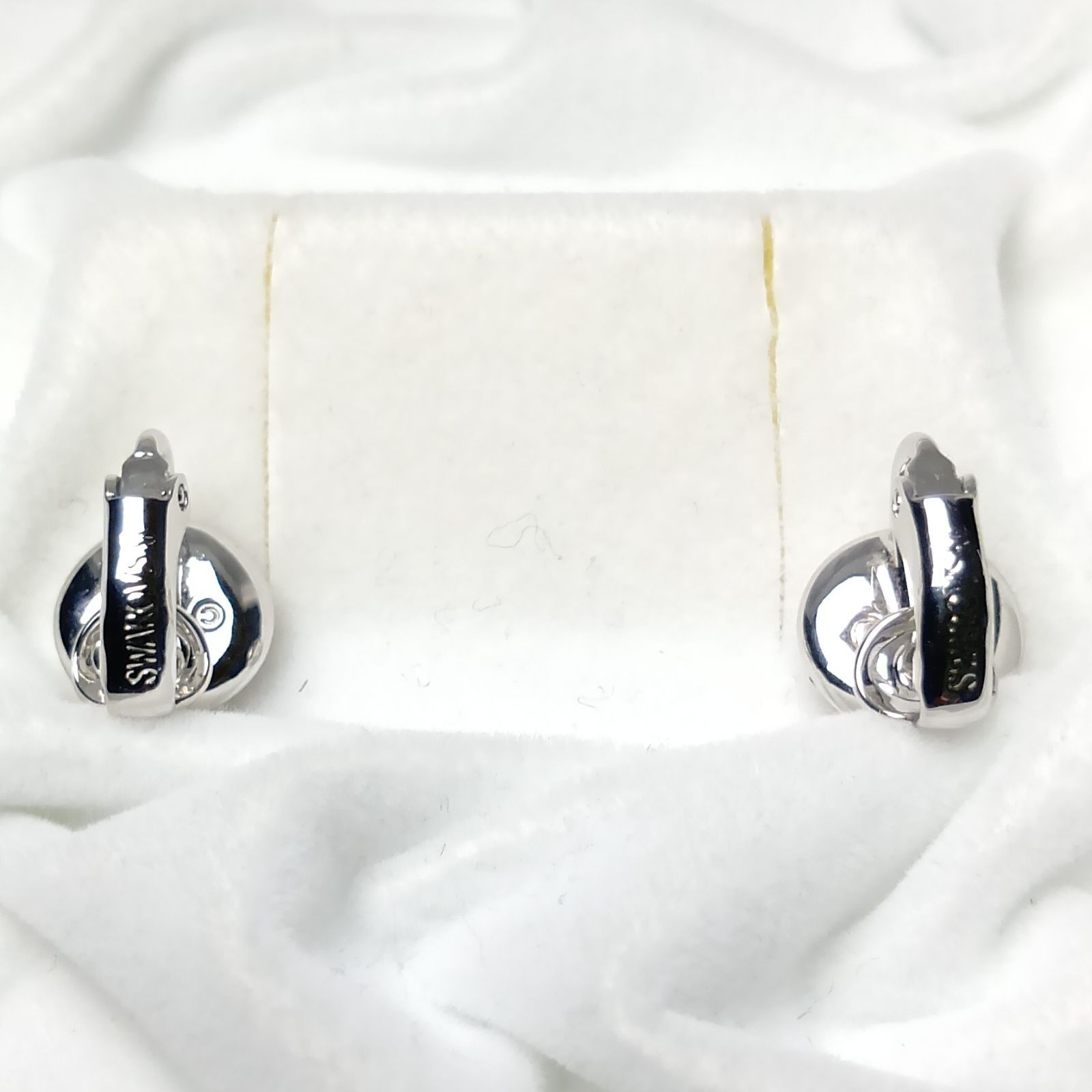 SWAROVSKI] スワロフスキー イヤリング シルバー パヴェ クリスタル 3g 