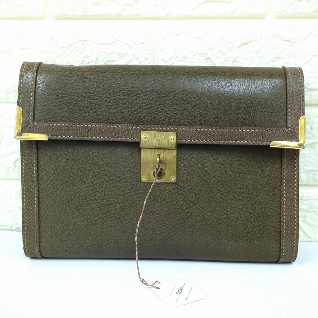 Gucci Gucci Old Gucci Second Bag Leather Brown Made in Italy