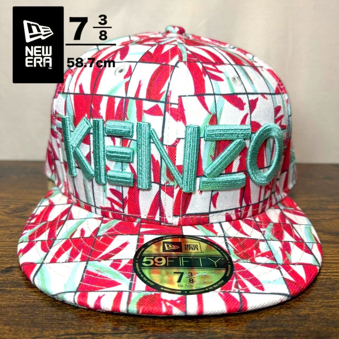 D76 ニューエラ 59fifty KENZO PARIS ケンゾー 1680 - メルカリ