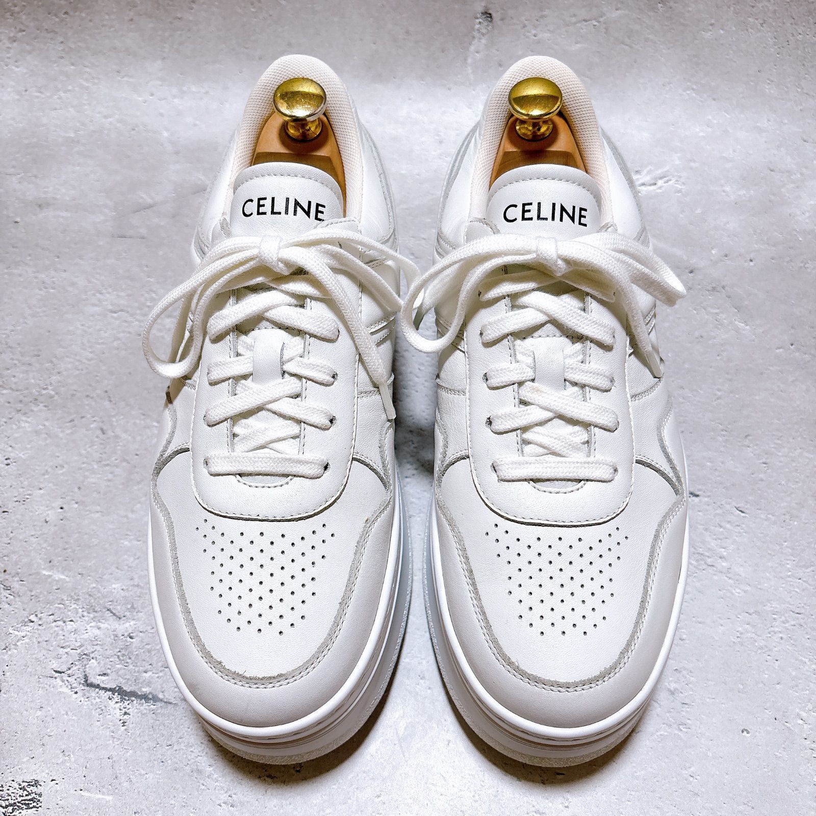新品定価（参考） ¥137,500 CELINE ブロックスニーカー 厚底 - メルカリ