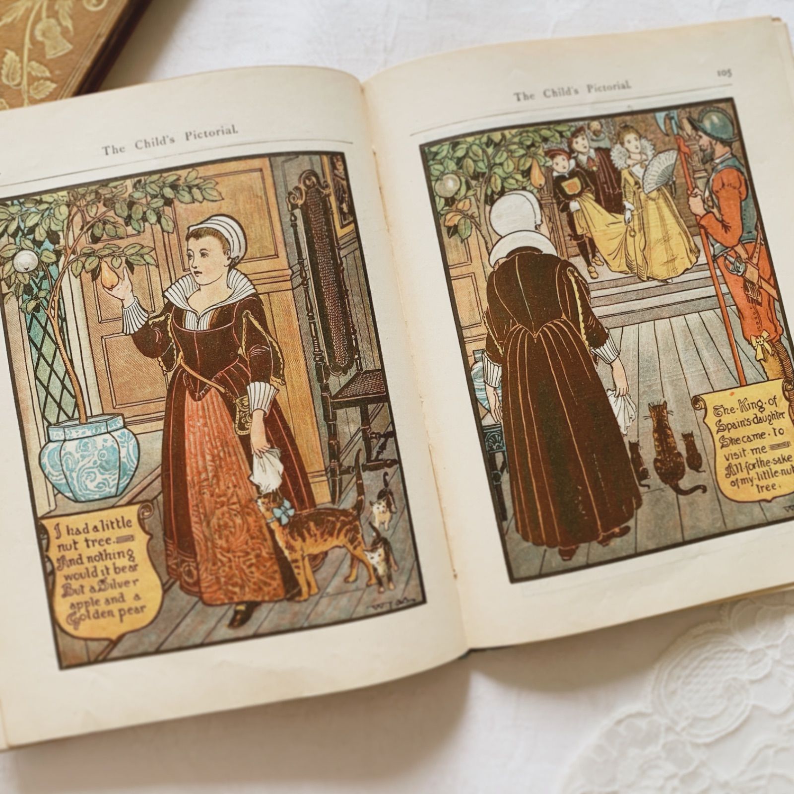 The Child's Pictorial 1893年 -豊富な挿画が貴重な 英国アンティーク