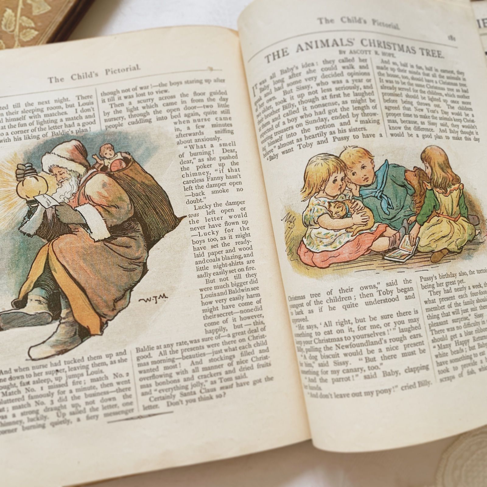 The Child's Pictorial 1893年 -豊富な挿画が貴重な 英国アンティーク