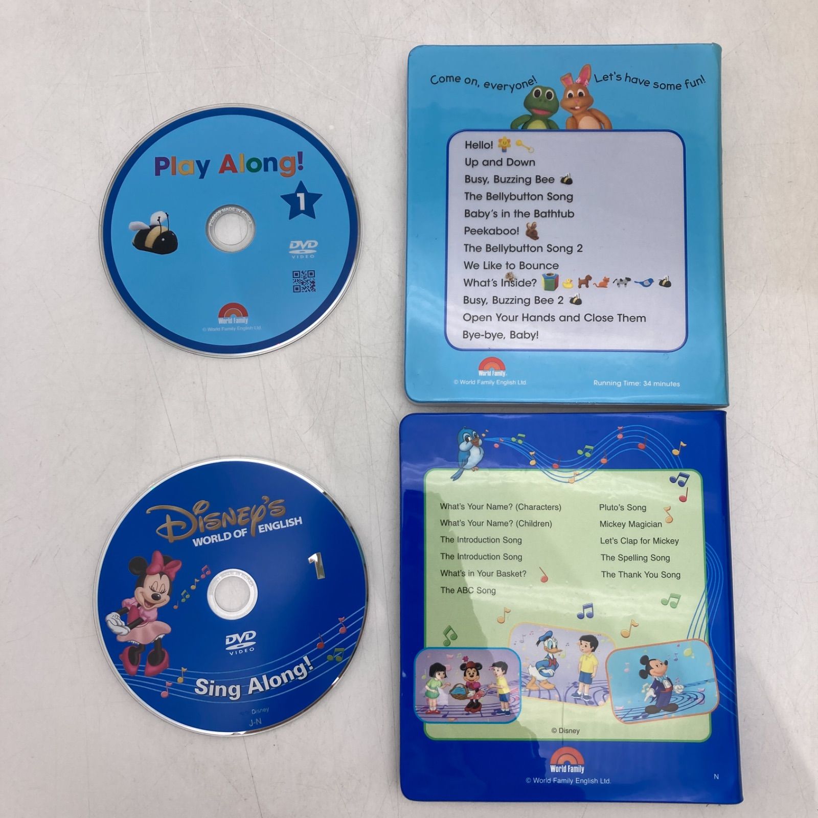DWE ディズニー英語システム シングアロング プレイアロング 新子役 シングアロング プレイアロング 新子役 ディズニー英語システム 404681