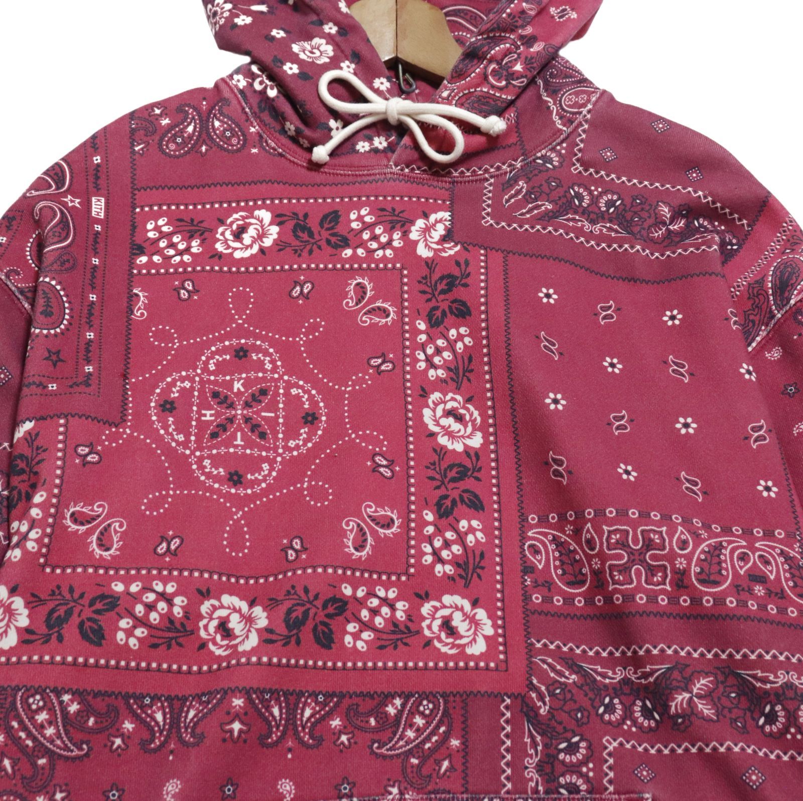 kith 21AW ペイズリー柄　フーディ 売れ筋 希少 kith 21AW ペイズリー柄 フーディ 【公式通販】
