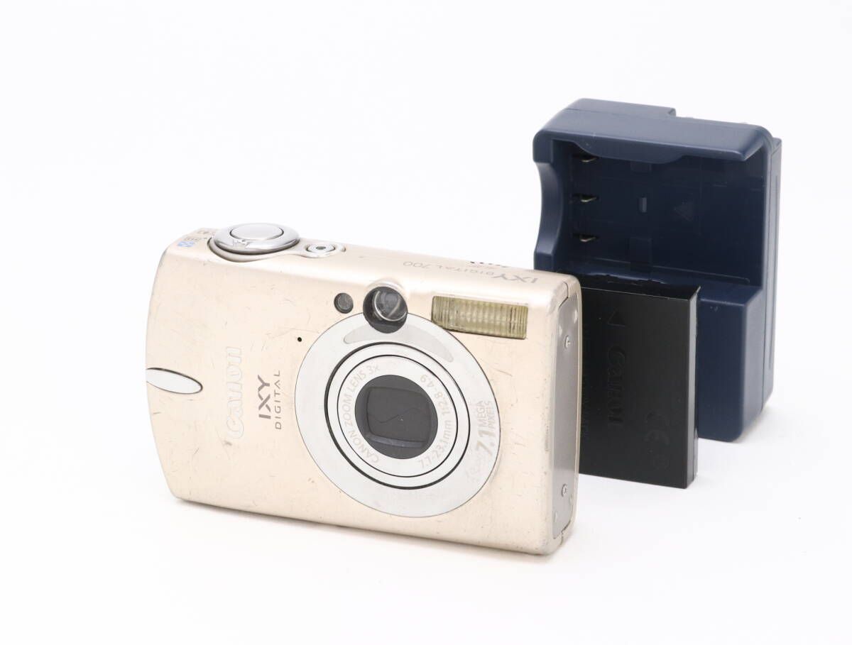 C (難あり) Canon キヤノン IXY DIGITAL 700 サテンベージュ 返品不可