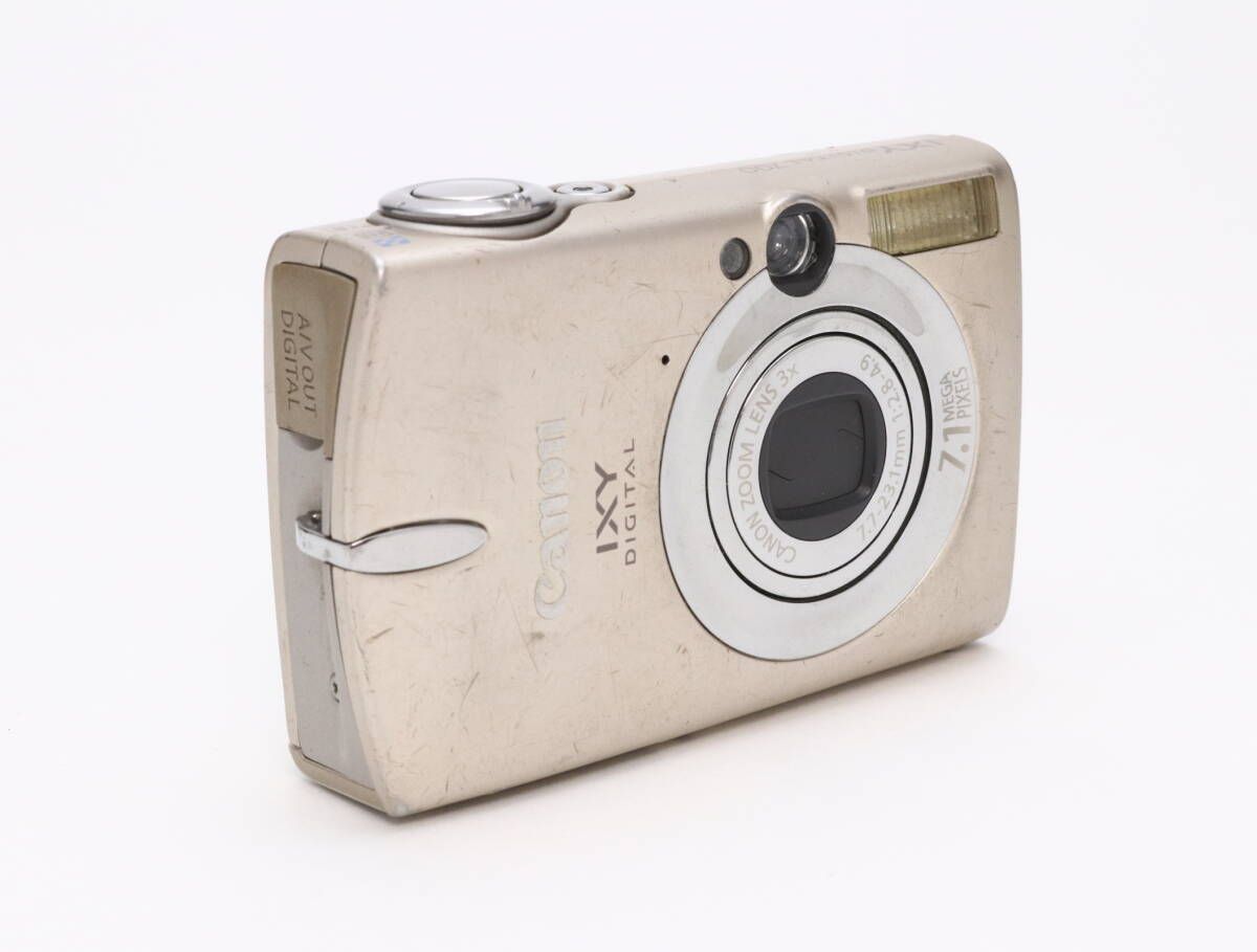 【美品】Canon IXYDigital700　デジタルカメラ サテンベージュ C (難あり) Canon キヤノン IXY DIGITAL 700 サテンベージュ 返品不可