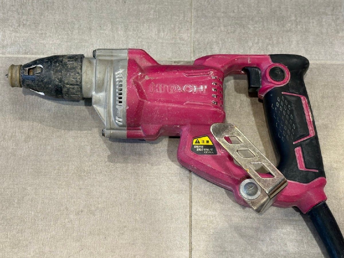 ◆HITACHI 日立 ボード用ドライバ W4SE2 電動工具 本体のみ 中古　現状品◆19100