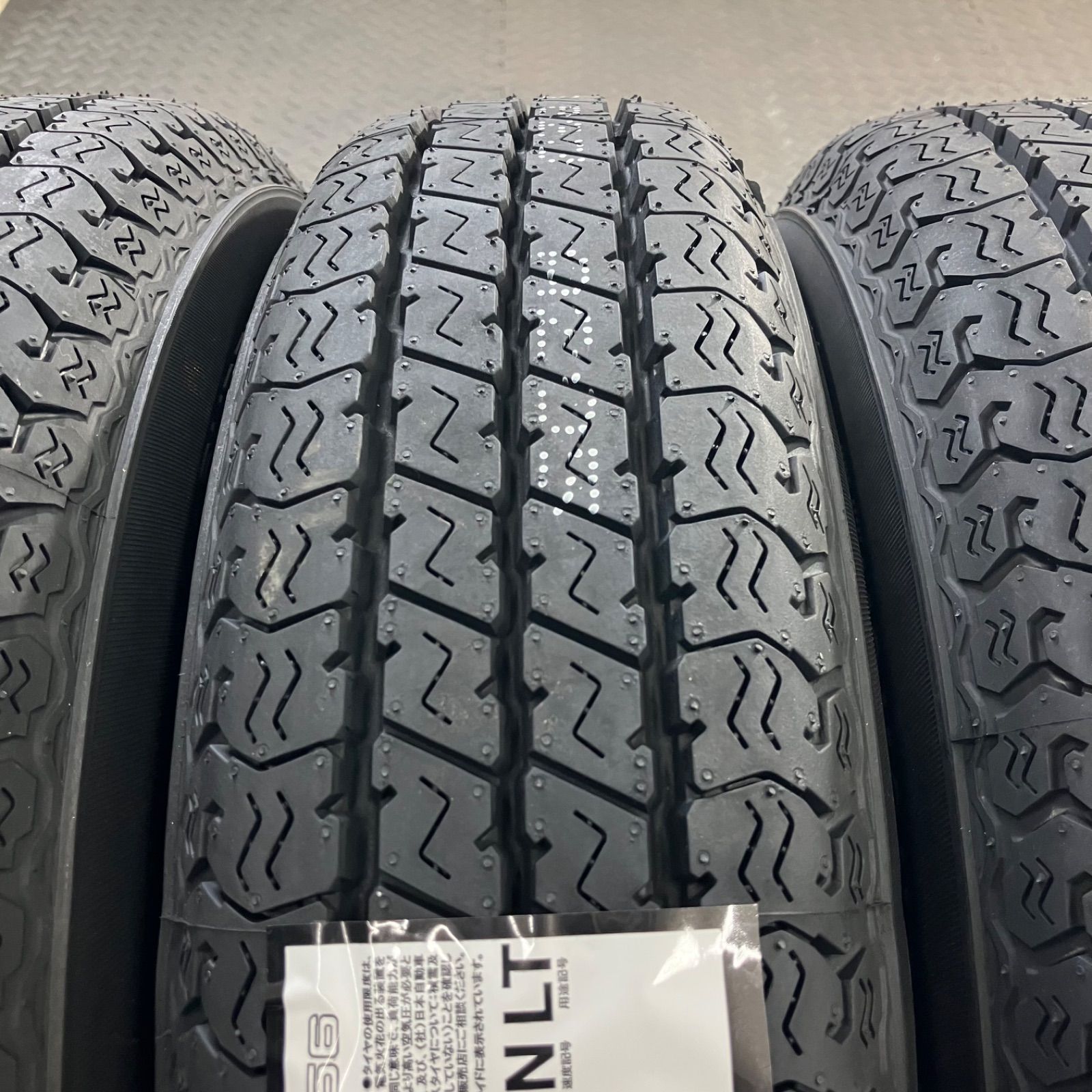 26年製 新品タイヤ 145/80R12 80/78N LT ヨコハマ スーパーバン356