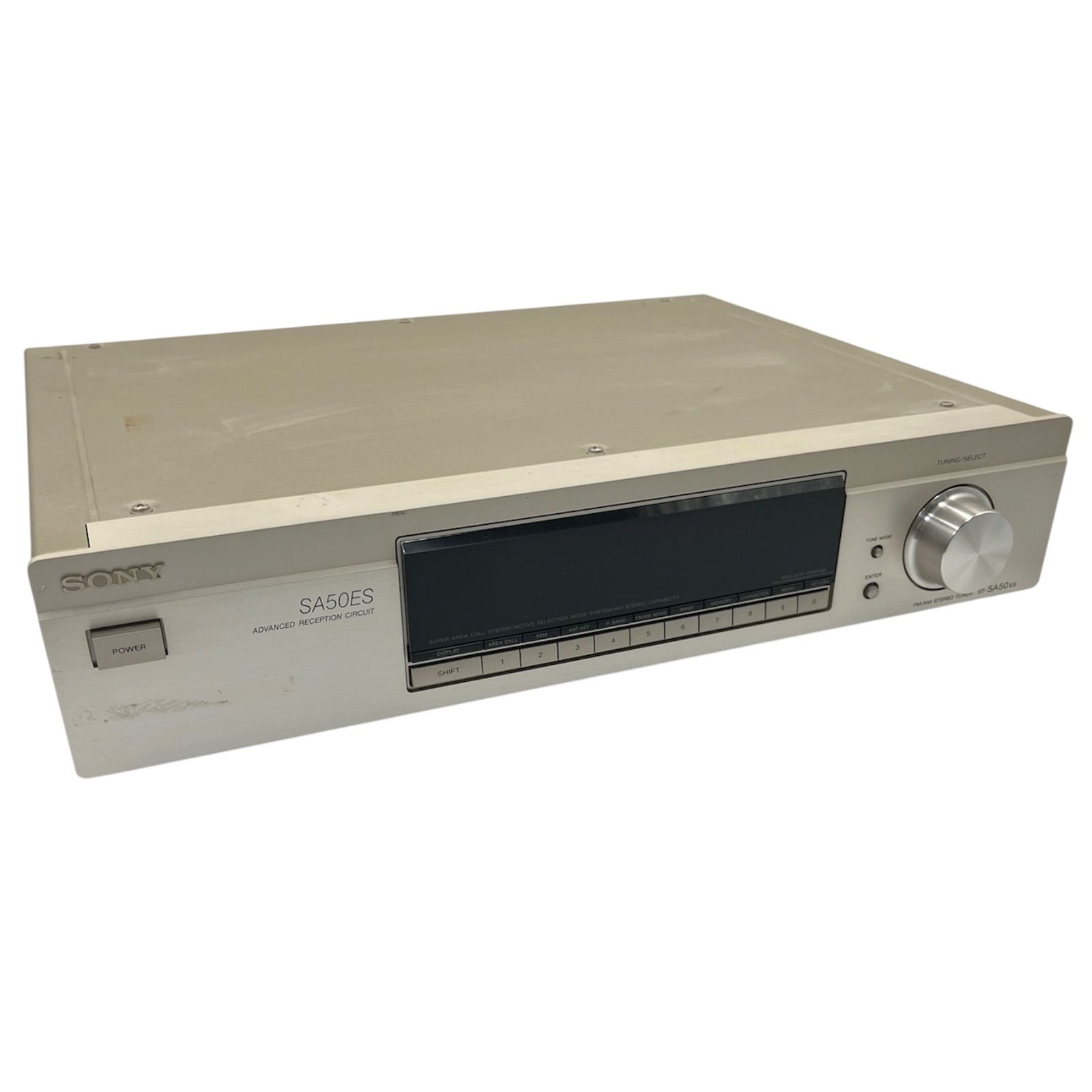 【ジャンク品】SONY/ST-SA50ES/FM/AM/ステレオチューナー/現状品