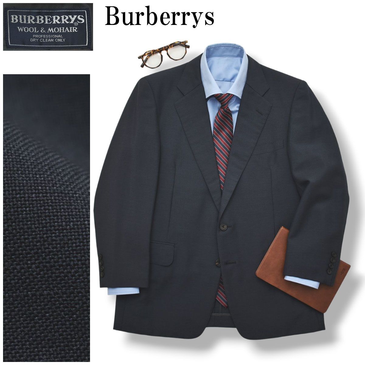 ジャケット・アウター 90s バーバリー Burberrys WOOL&MOHAIR ウール 