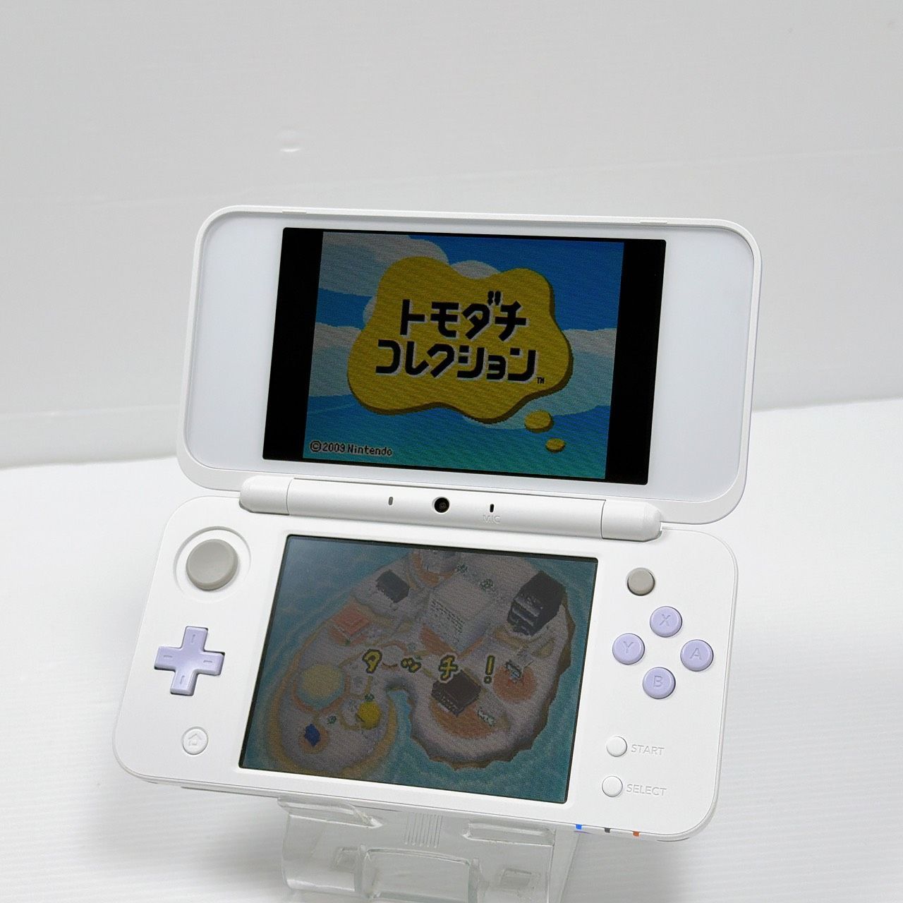 極美品 New ニンテンドー 2DSLL ホワイトラベンダー 遊べるセット 動作