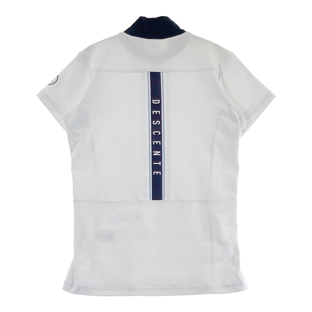 サイズ：M DESCENTE GOLF デサントゴルフ ハイネック 半袖Tシャツ