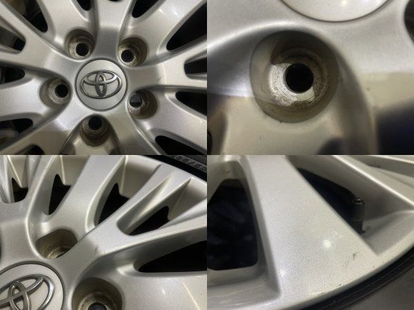 新品 25年【YK iG52C 235/50R18】スタッドレス【トヨタ 20アルファード 純正ホイール 18インチ 7.5J5HPCD114.3+45】ハイグロス　(MTC056)　クレジットカード QRコード決済可能 タイヤ新品 25年製【YK iG52C 235/50R18】スタッドレス【トヨタ 20