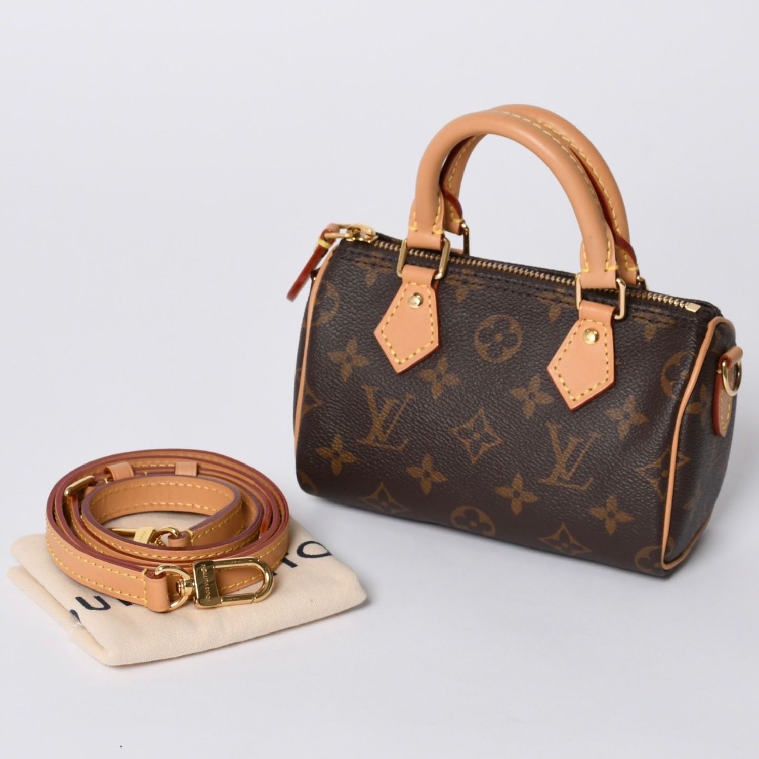 新品未使用 LOUIS VUITTON ルイヴィトン ナノスピーディ ハンドバッグ