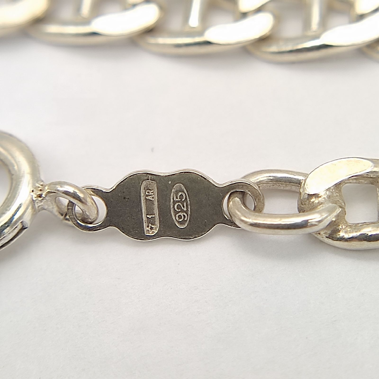 超美品】ウノアエレ UNOAERRE アンカーチェーンネックレス SILVER 
