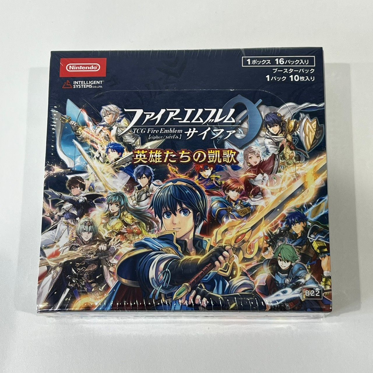 ファイアーエムブレム　サイファ 絶版1弾　英雄たちの戦刃　未開封box TCG ファイアーエムブレム 0 ( サイファ ) ブースターパック 英雄たち