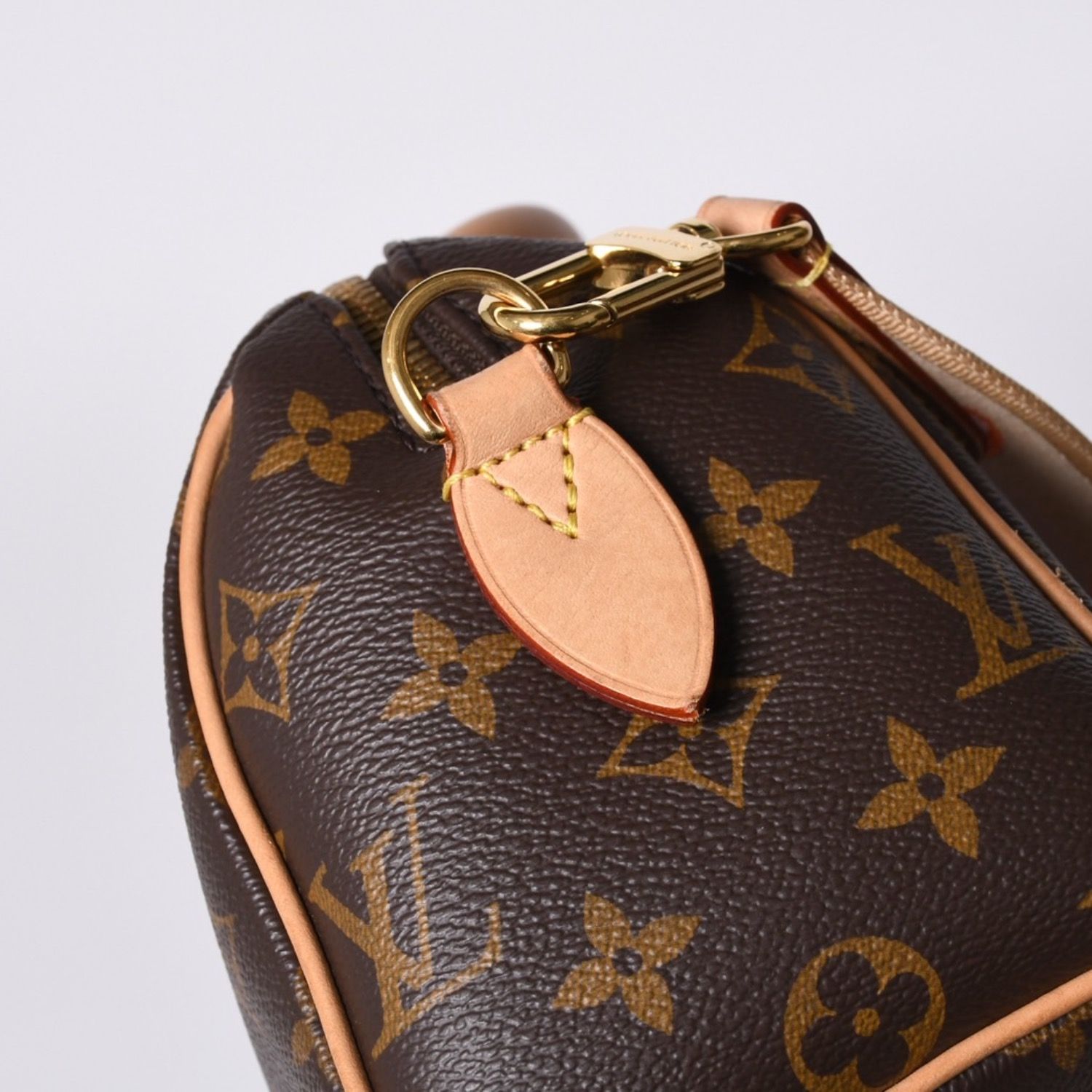 極美品 LOUIS VUITTON ルイヴィトン ハンドバッグ スピーディバンドリエール20 M46594 レザー PVC ブラウン ゴールド金具 中古 4a001241 極美品 LOUIS VUITTON ルイヴィトン ハンドバッグ スピーディバンド