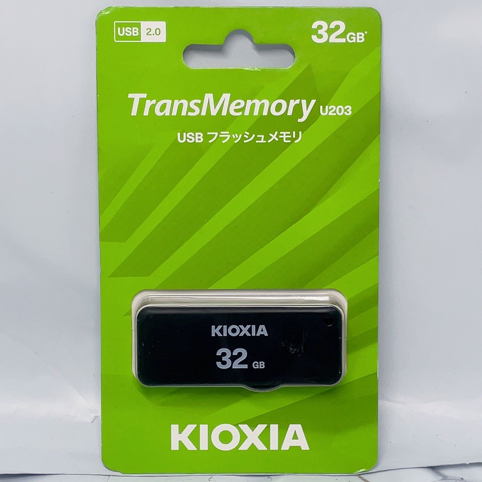 新品】KIOXIA USBメモリ 32GB USB2.0 スライド式 - メルカリ