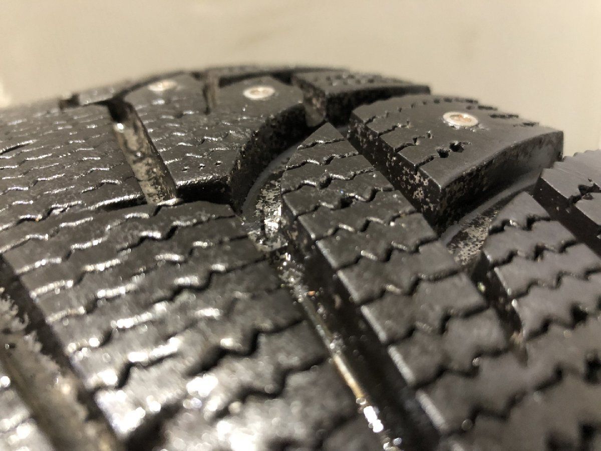 【HANKOOK W404 195/65R15】スパイクタイヤ 2本【Weds 社外 15インチ 6J5HPCD114.3+53】バリ溝 カップピン　(VTY255) クレジットカード QR決済可能 HANKOOK winter I PIKE RS 195/65R15 15インチ スパイクタイヤ 2本