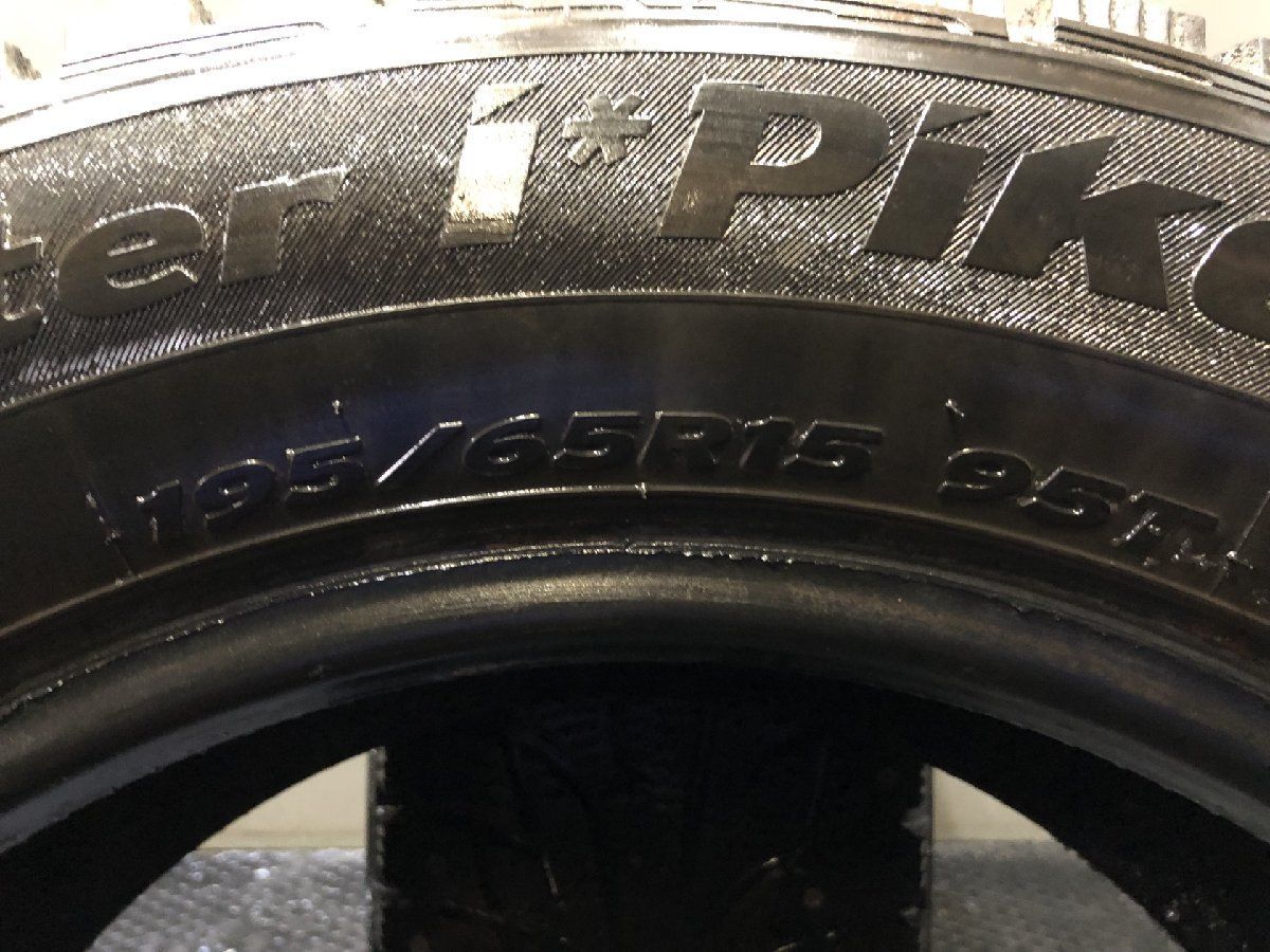 強化 HANKOOK winter I PIKE RS 195/65R15 15インチ スパイクタイヤ 2 