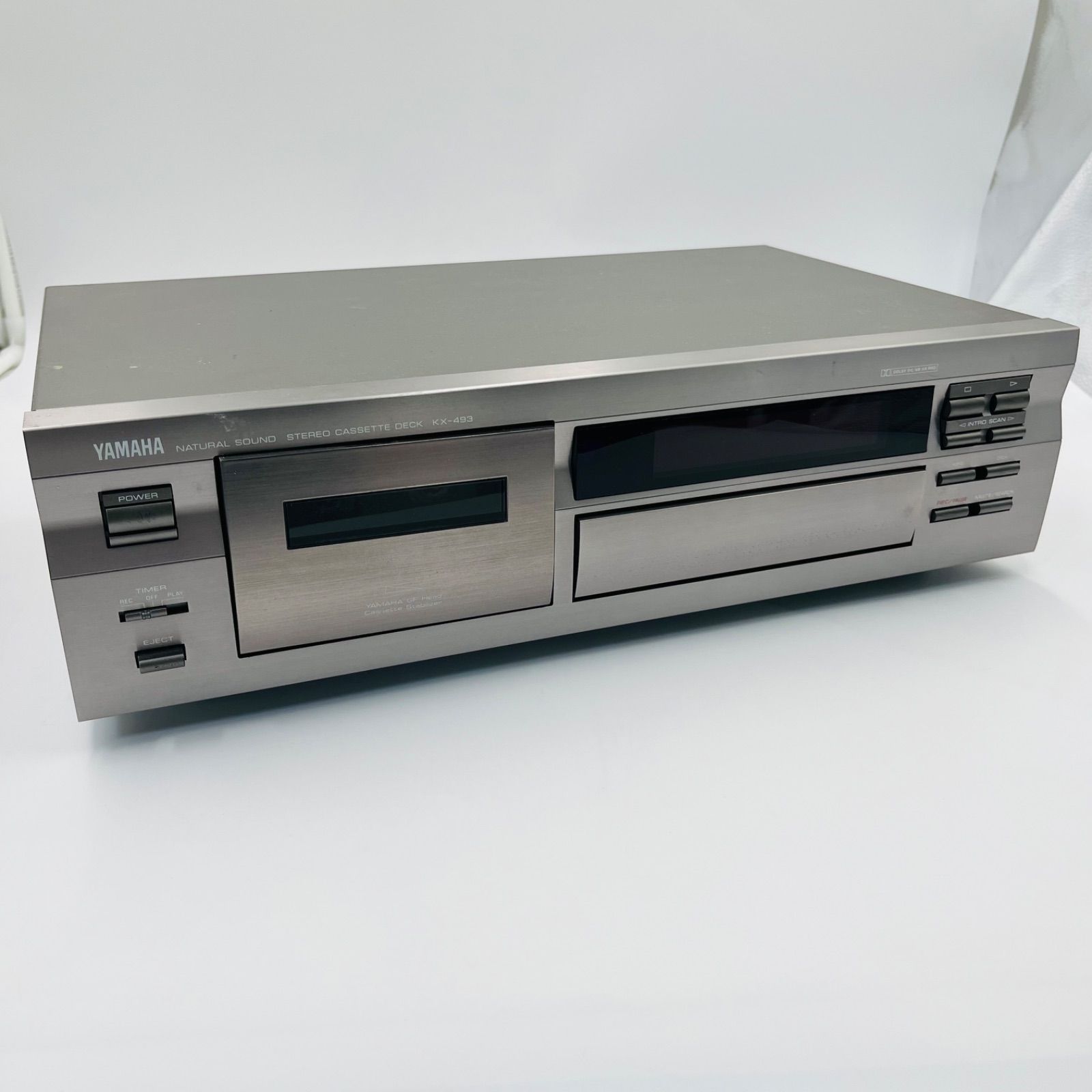 ジャンク品】YAMAHA/ヤマハ/ステレオカセットデッキ/KX-493/現状品