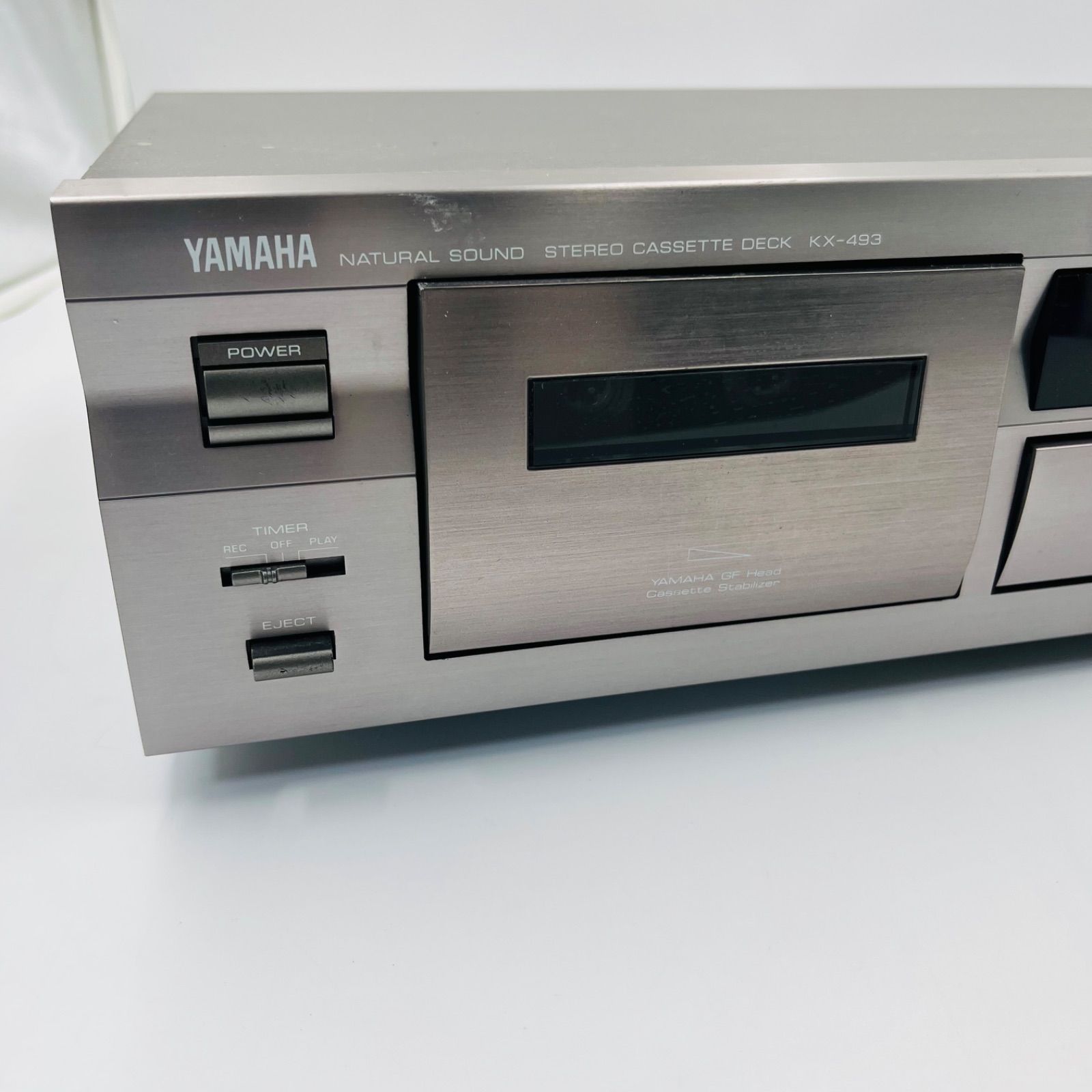 ジャンク品】YAMAHA/ヤマハ/ステレオカセットデッキ/KX-493/現状品