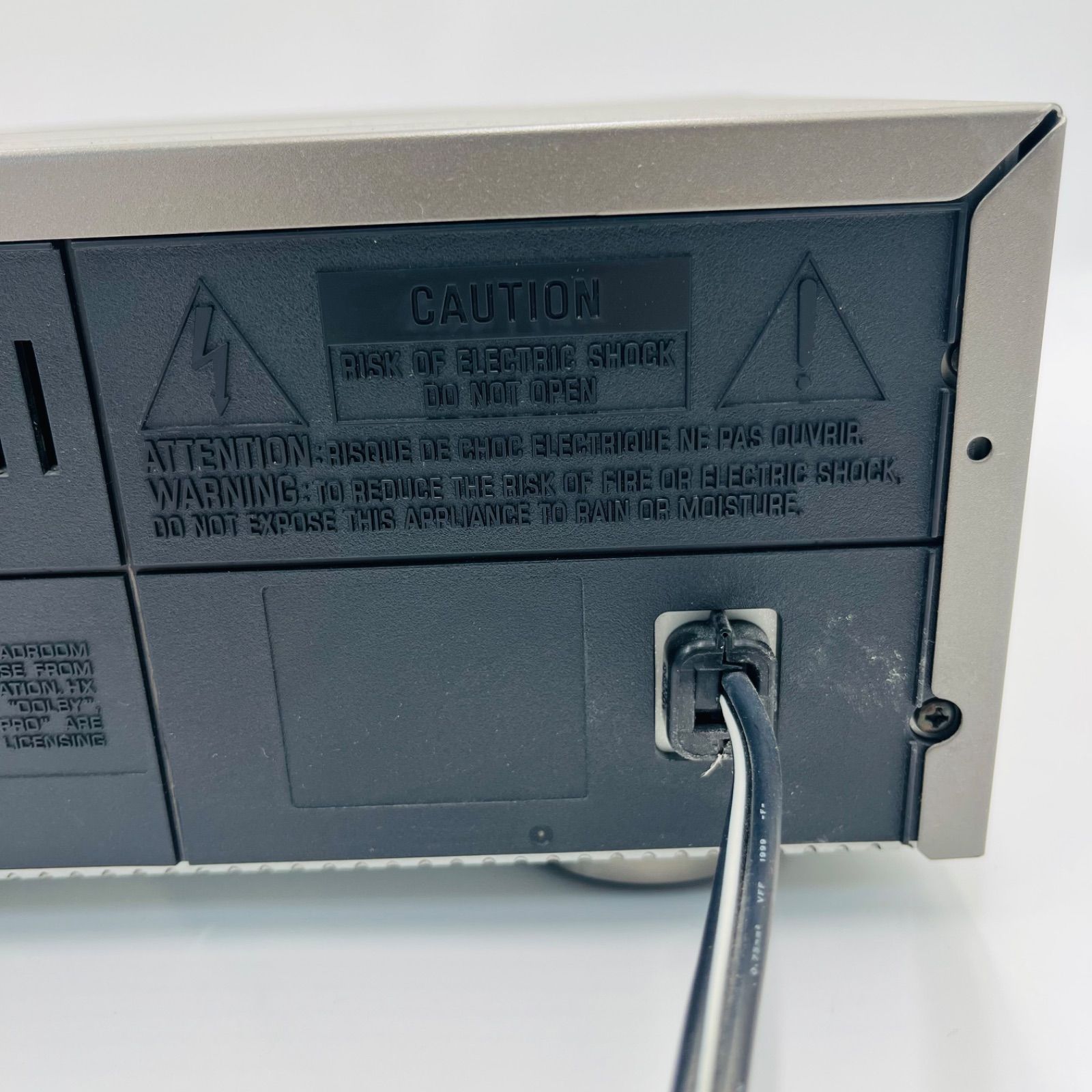 ジャンク品】YAMAHA/ヤマハ/ステレオカセットデッキ/KX-493/現状品