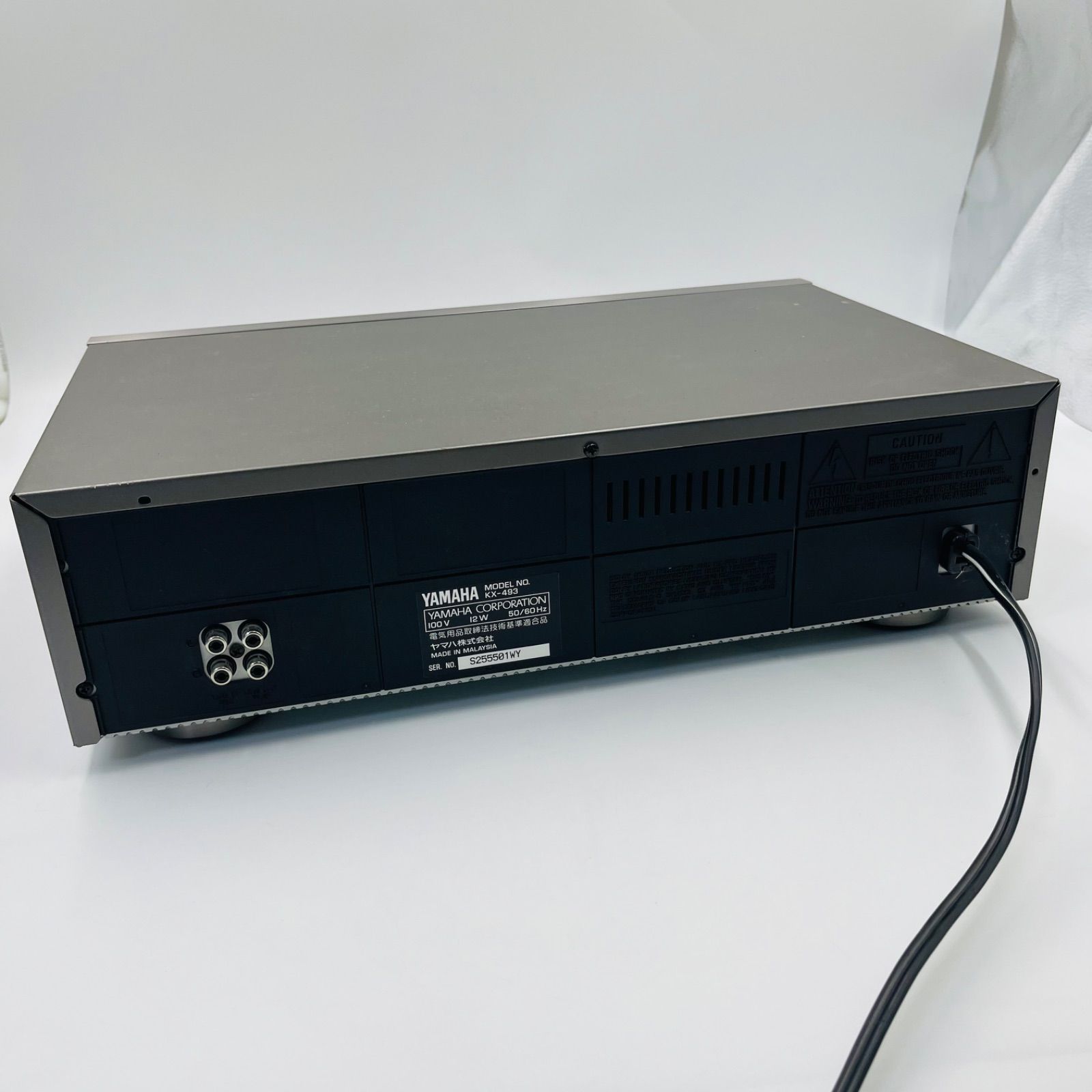 YAMAHA ヤマハ KX-640 ステレオカセットデッキ　M2867 ジャンク品】YAMAHA/ヤマハ/ステレオカセットデッキ/KX-493/現状品