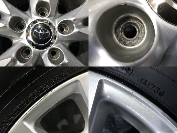 タイヤほぼ未走行【DL SJ8+ 285/60R18】スタッドレス【トヨタ ランクル200 AX 後期 純正ホイール 18インチ 8J5HPCD150+56】24年製 (VTN443) タイヤほぼ未走行【DL SJ8+ 285/60R18】スタッドレス【トヨタ ランクル
