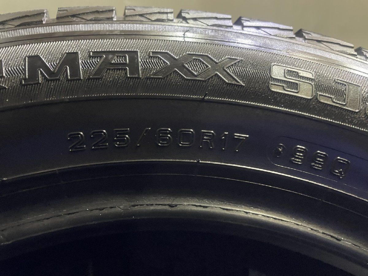 走行短め】DUNLOP WINTER MAXX SJ8+ 225/60R17 17インチ スタッドレス