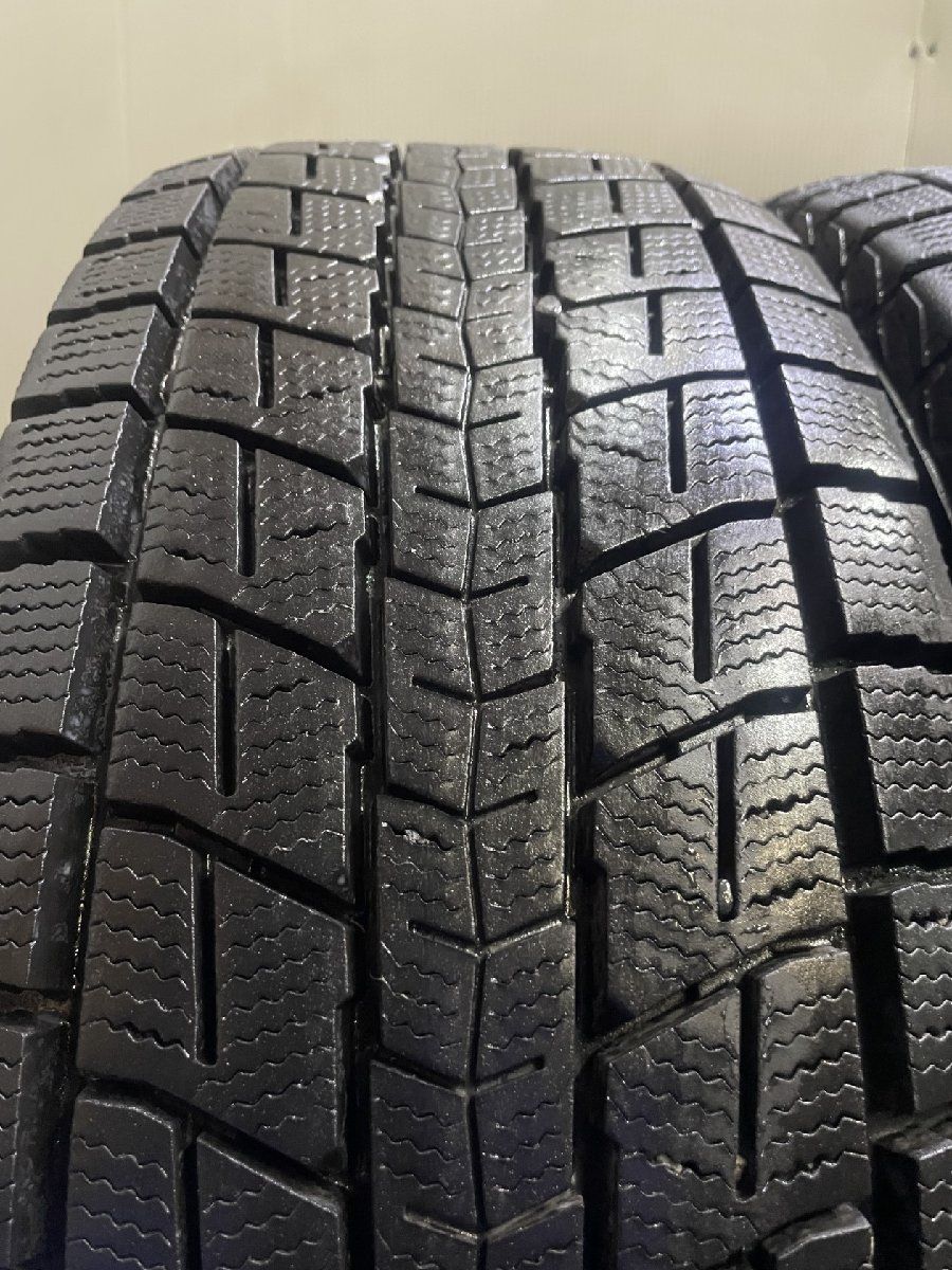 DUNLOP WINTER MAXX SJ8 225/65R17 17インチ スタッドレス 4本 2014年製 バリ溝 レガシィアウトバック ハリアー等　(TG247) クレジットカード QR決済可能 走行短め】DUNLOP WINTER MAXX SJ8+ 225/60R17 17インチ スタッドレス