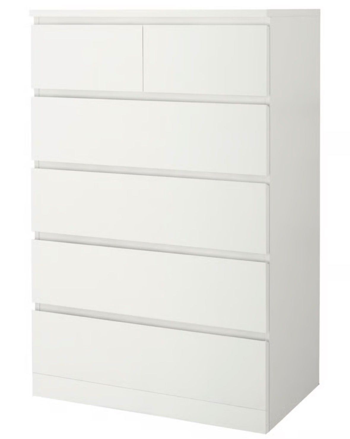 IKEA マルム MALM チェスト 5段 幅80 奥行48 高さ123 成約済み】【2