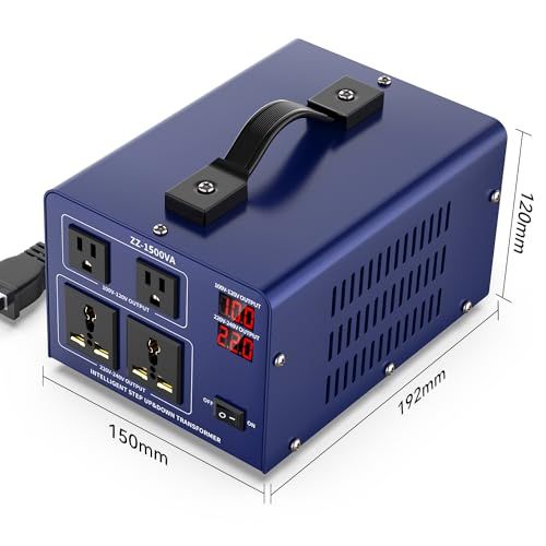 1500VA 変圧器 アップトランス ダウントランス 100V 220V 変換 入力