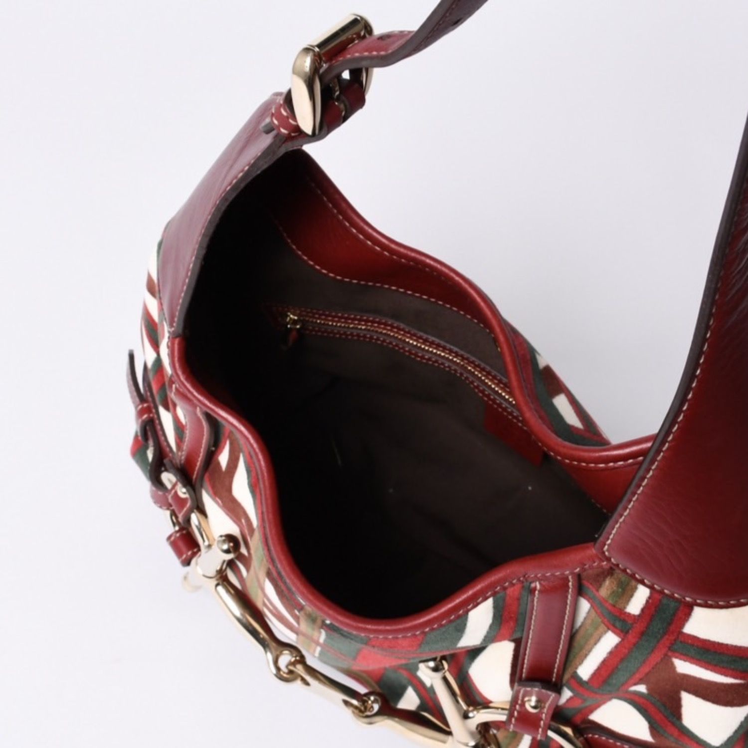 極美品 GUCCI グッチ 85周年記念 ホースビット ホーボー ワン 