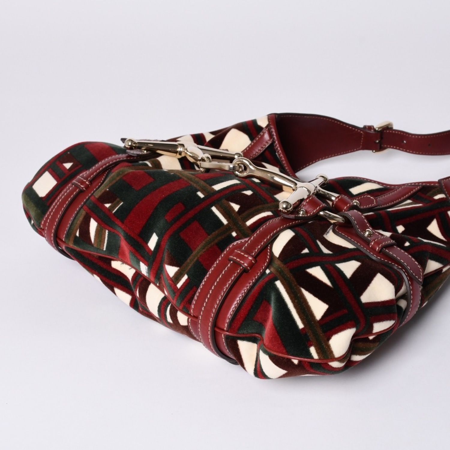 極美品 GUCCI グッチ 85周年記念 ホースビット ホーボー ワン 