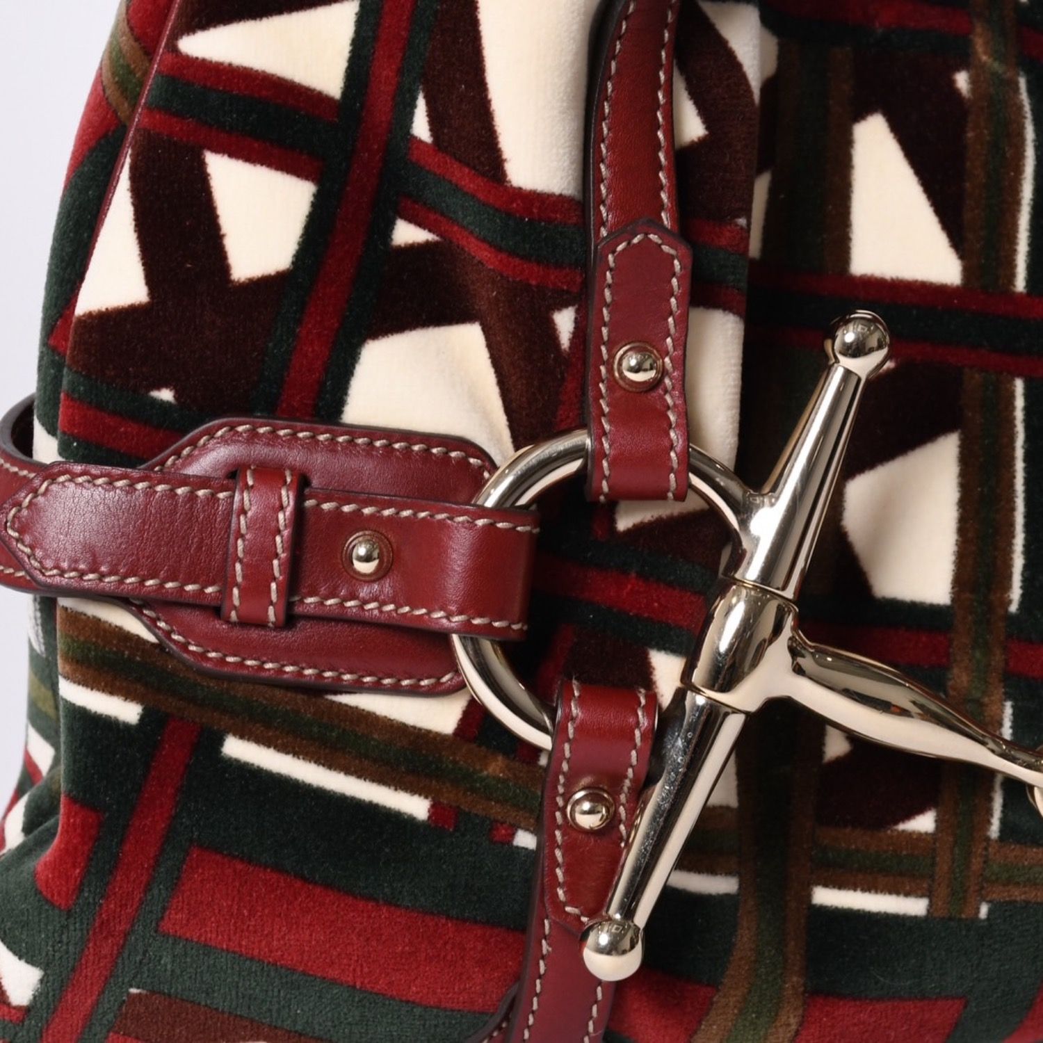 極美品 GUCCI グッチ 85周年記念 ホースビット ホーボー ワン 