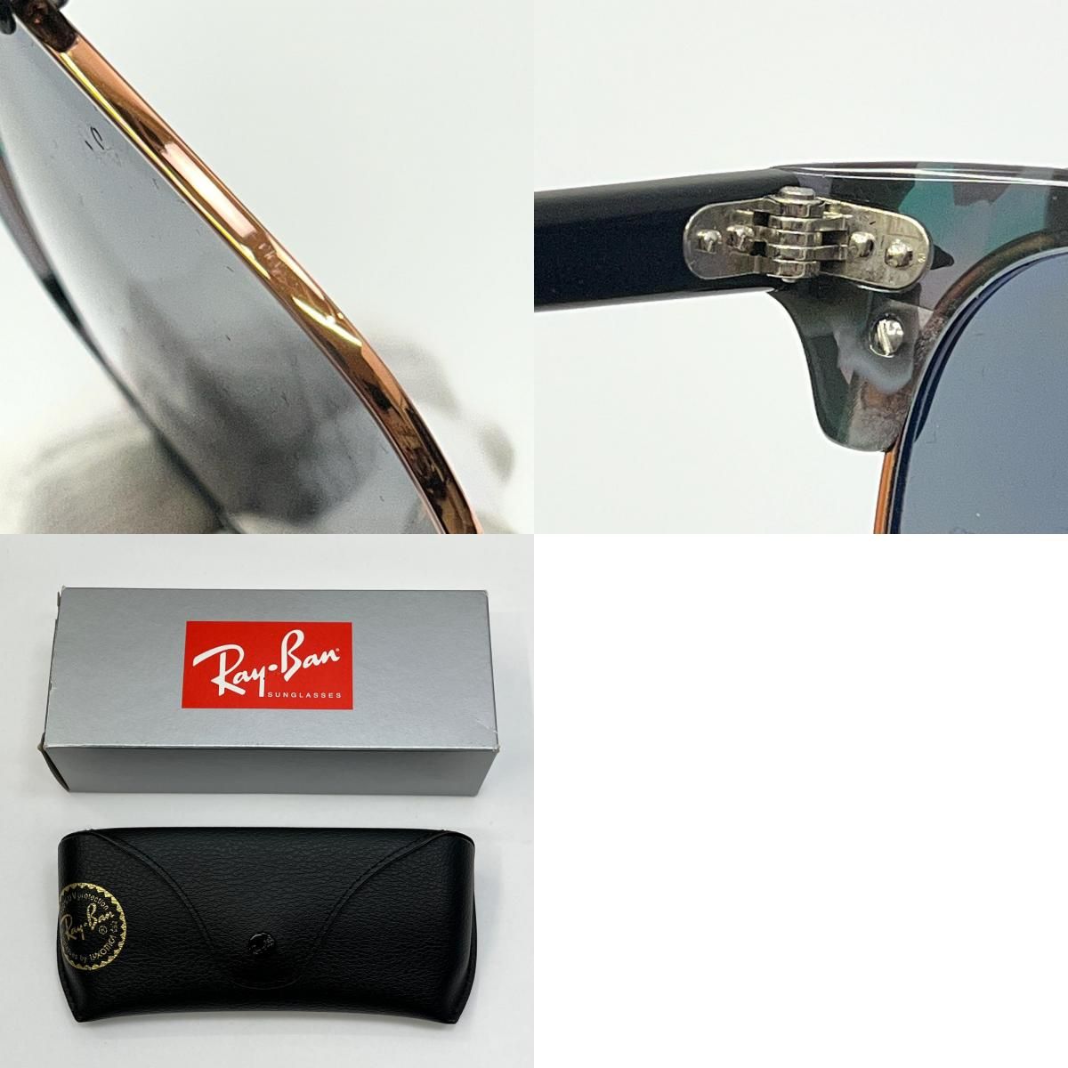 【加古川店】 中古 RAY BAN | レイバン サングラス CLUBMASTER RB3016 グリーン 【116】 加古川店】 中古 RAY BAN | レイバン サングラス CLUBMASTER RB3016