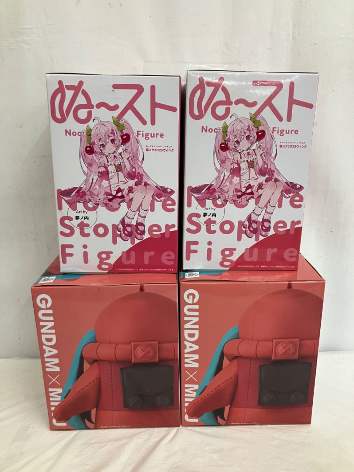 初音ミク フィギュア 4種セット 桜ミク 雪ミク チロル シャアザクぐるみ prize_thumb_1_20260226_035847_