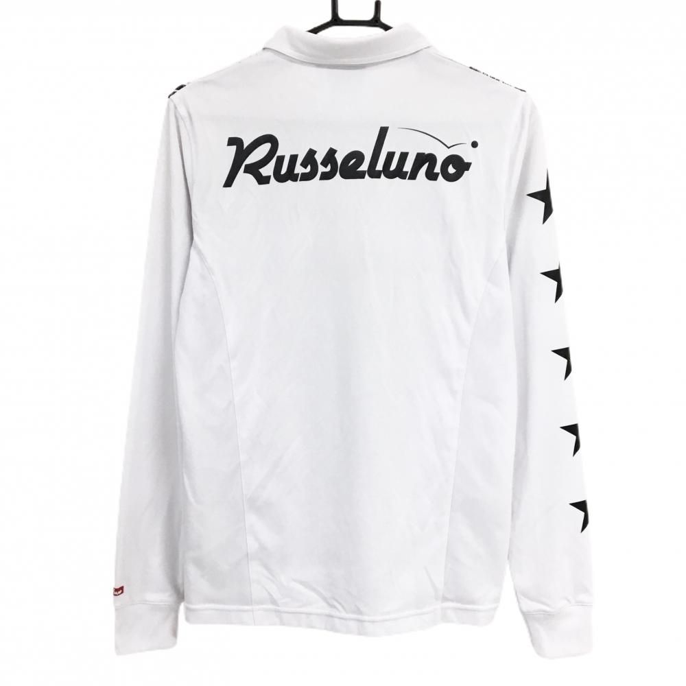 【新品未使用】Russeluno ラッセルノ　長袖ウェア Russeluno（ラッセルノ） 【美品】ラッセルノゴルフ スニード 白