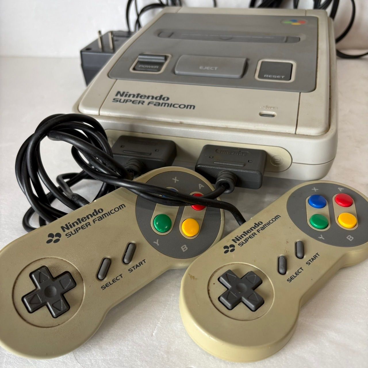 Nintendo ニンテンドー スーパーファミコン+カセット3個 送料込み 任天堂（Nintendo） スーパーファミコン カセット ソフト バトル ピン