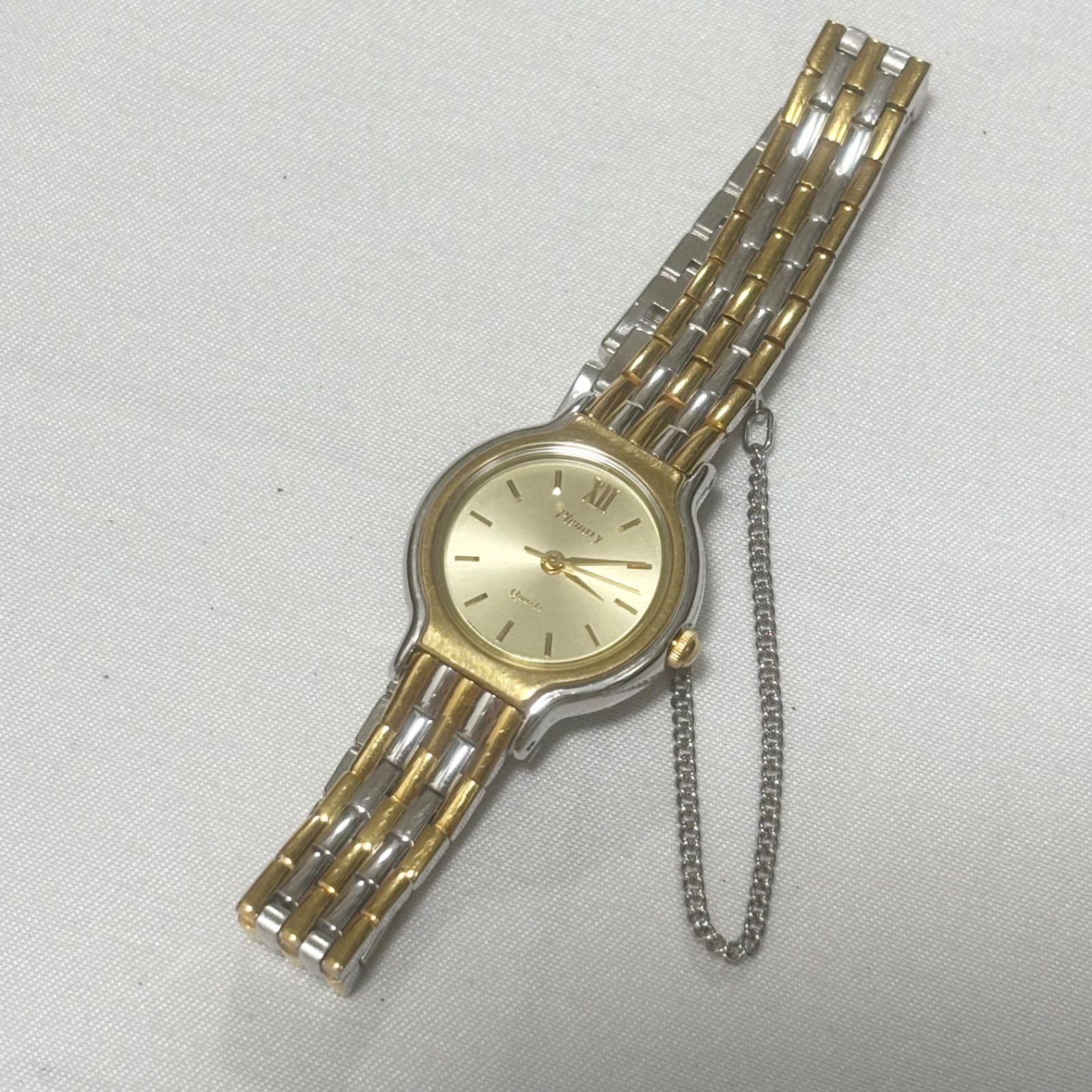 送料無料】Plenary/SEIKO/セイコー/1F21-0A70/ゴールド×シルバー 