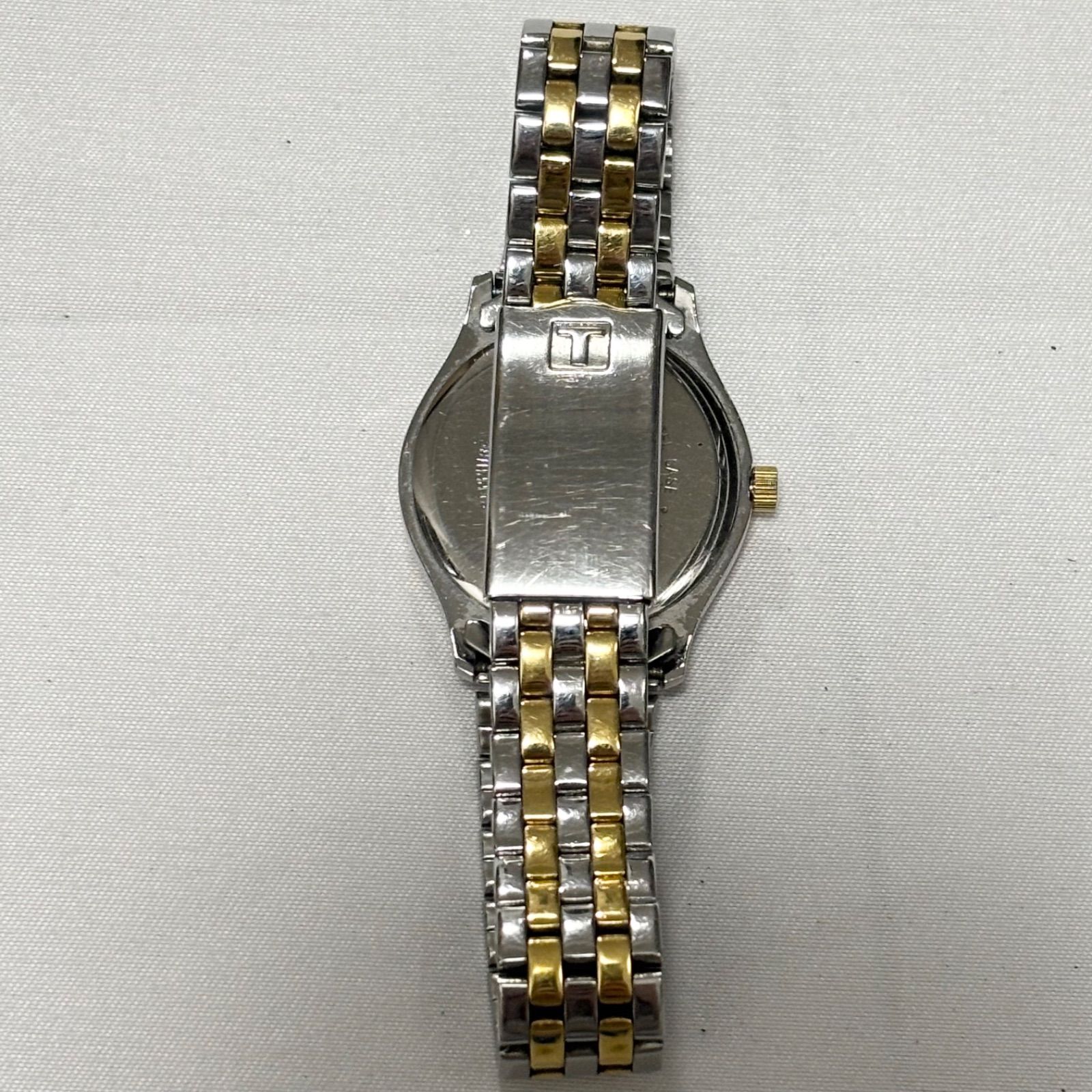 送料無料】TISSOT/ティソ/PR50/ホワイト×シルバー×ゴールド/デイト 