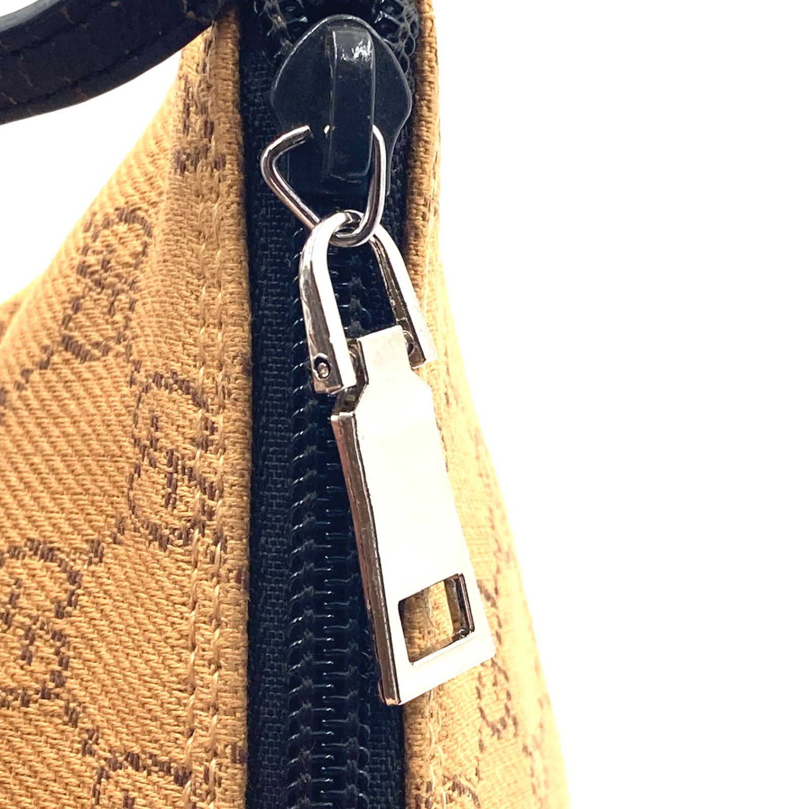 □訳あり極上美品□GUCCI グッチ GGキャンバス×レザー アクセサリー 