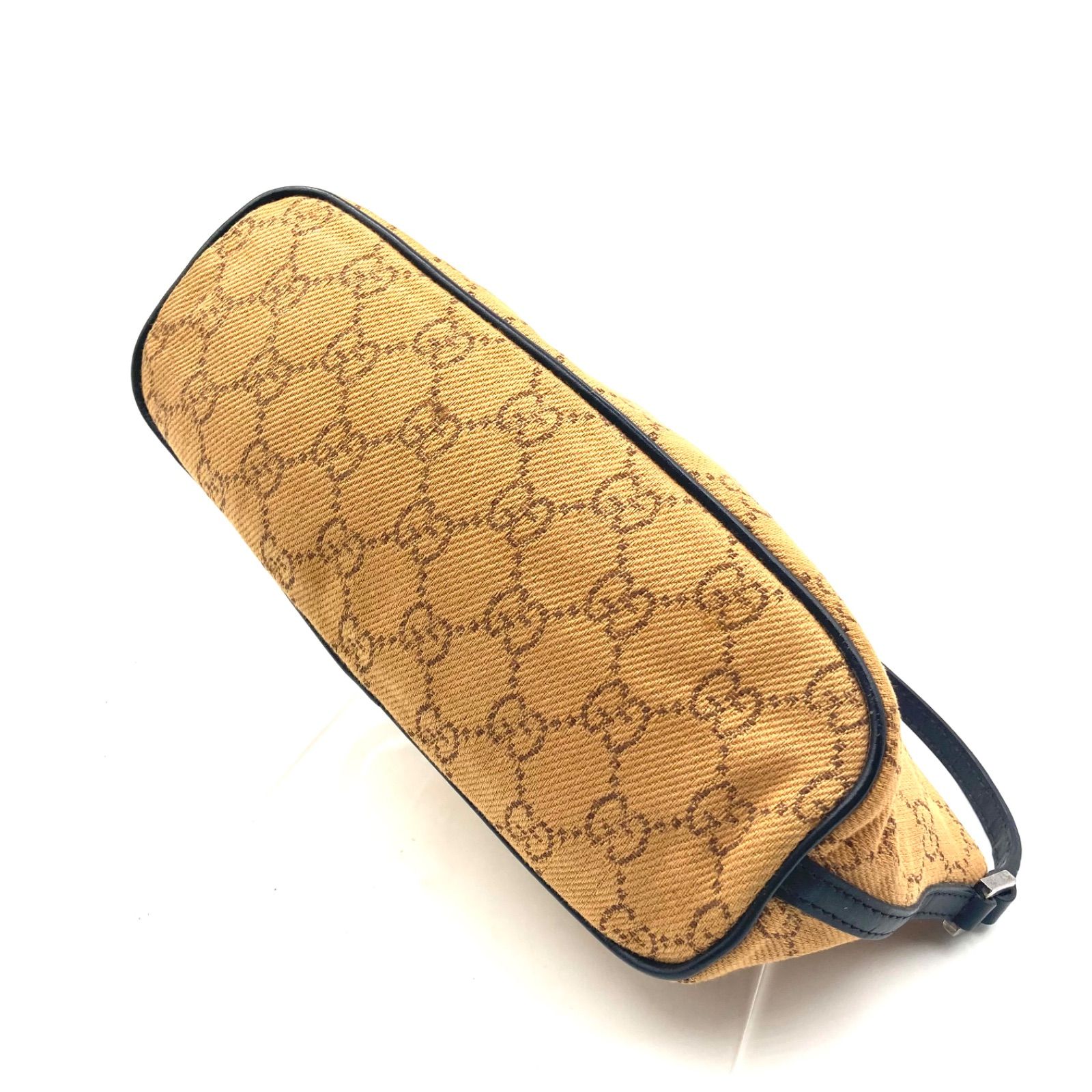 □訳あり極上美品□GUCCI グッチ GGキャンバス×レザー アクセサリー 