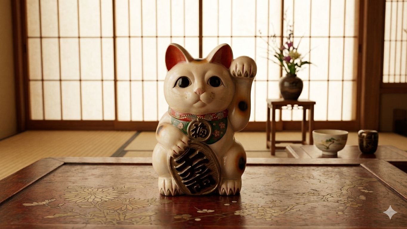 作家　陶芸作家　招き猫　手描き　左手上げ　商売繁盛　縁起物 作家 陶芸作家 招き猫 手描き 左手上げ 商売繁盛 縁起物 【公式通販】
