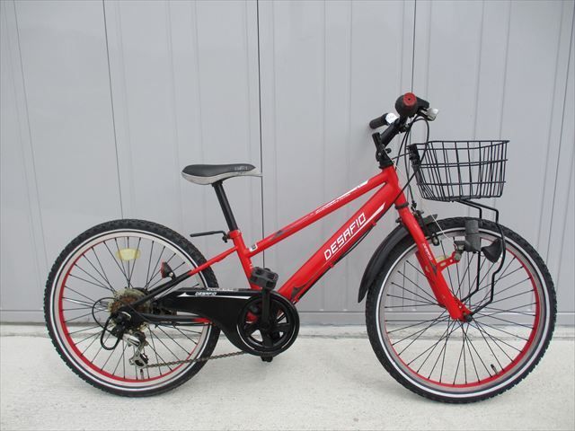 F46☆整備済み☆完成車発送☆中古子ども自転車【22インチ 赤 後ろ F46☆整備済み☆完成車発送☆中古子ども自転車【22インチ 赤 後ろ